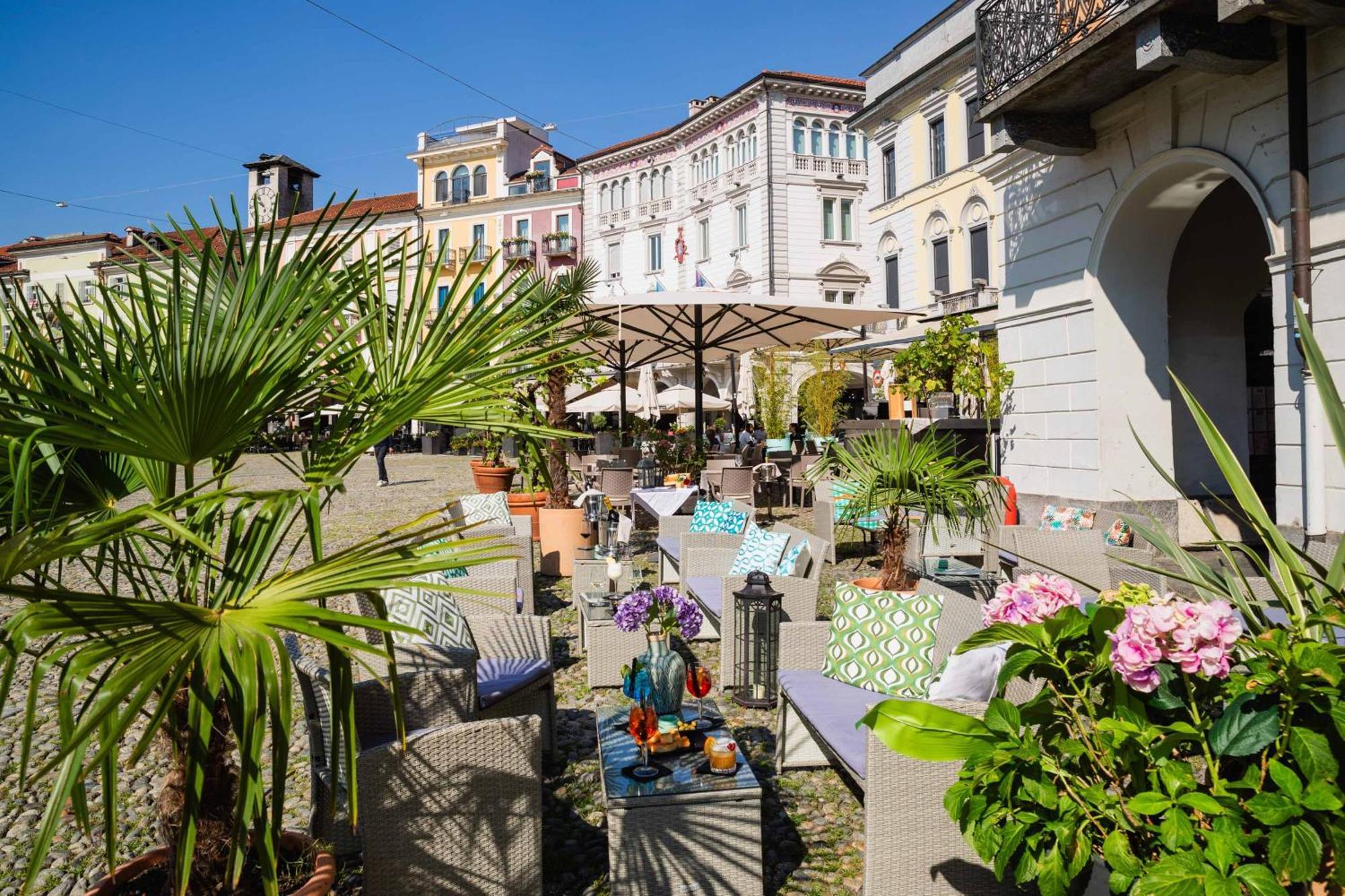 Hotel America Локарно Экстерьер фото